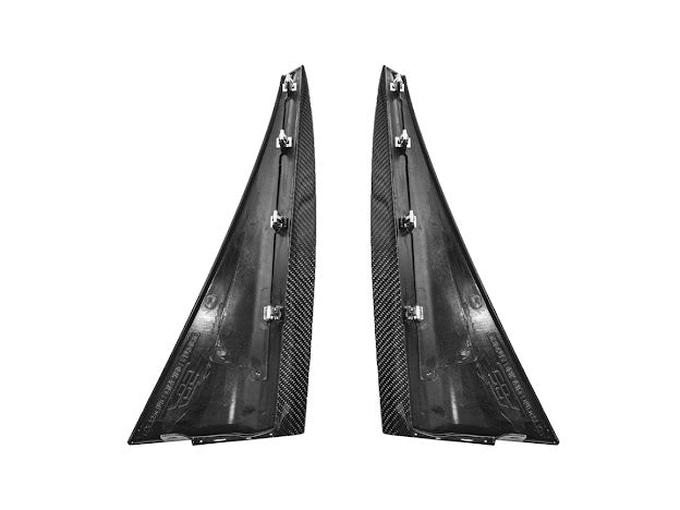 2014-2019 C7 Corvette - Extended Front & Rear Splash Guards / Mud Flaps Pair - for all models